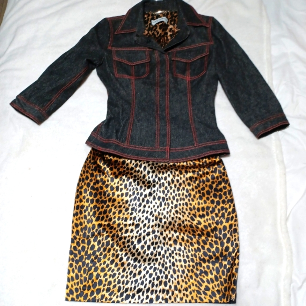 Dolce & Gabbana Size 40 Jacket & Skirt
